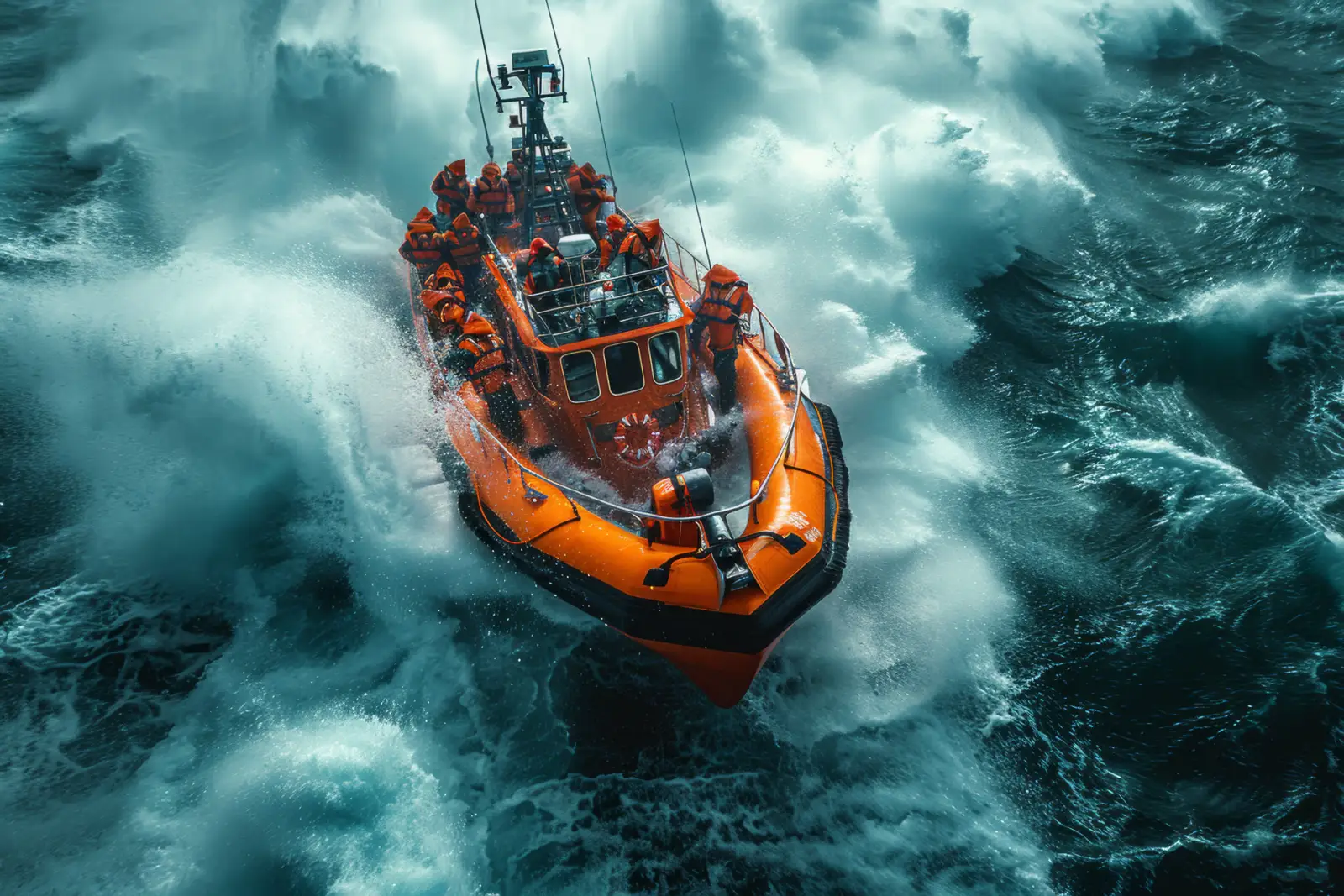 Lifeboat — deBCor's rescue practice